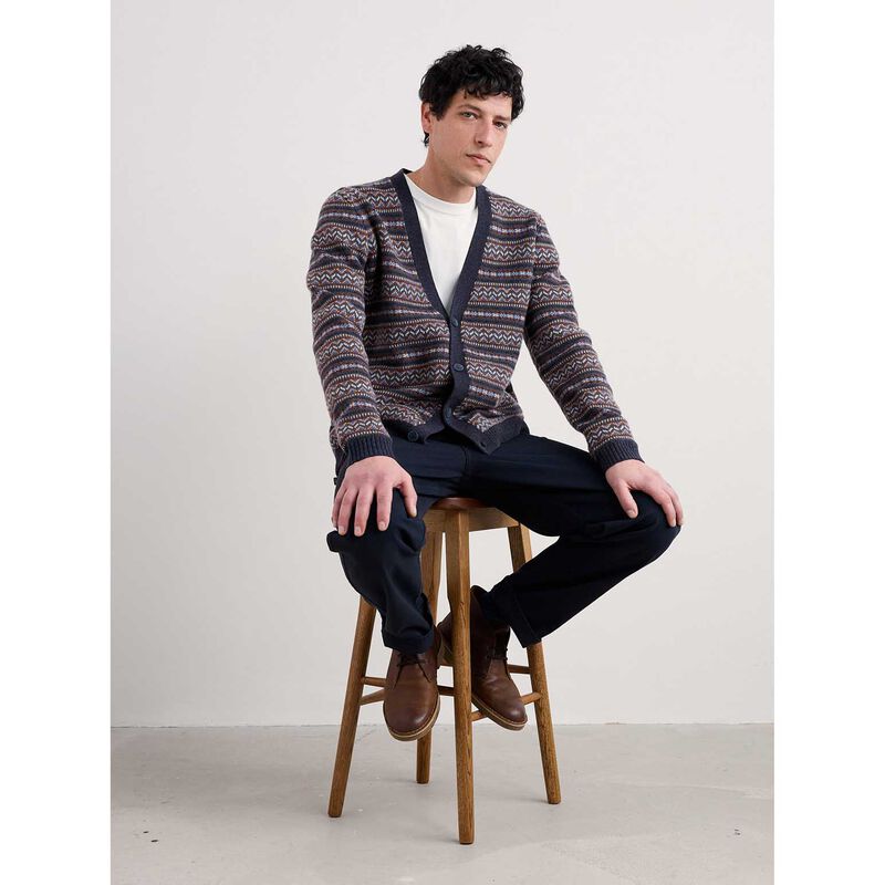 Seasalt Cornwall Petherwin Cardigan Cockles Iron Ore image number 2